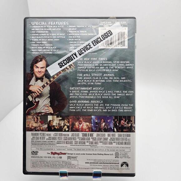 The School of Rock (DVD, 2004, Full Frame) - Picture 2 of 3